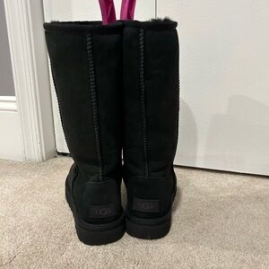 Ugg Black Tall Boots size 7